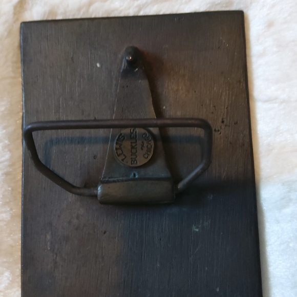 VTG Coca-Cola Trans-Pan San Fran Expo Swinging Dancer Brass belt buckle - Picture 6 of 8